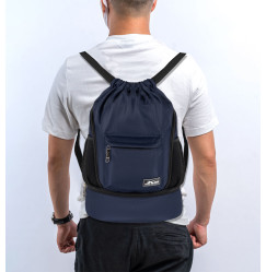 BALO DÂY RÚT THỂ THAO XANH ĐEN XBAGS WISDOM XB 6005 -  ĐẬM CHẤT CÁ TÍNH, CHỐNG NƯỚC TỐT, CÓ NGĂN ĐỰNG GIÀY   BALO DÂY RÚT THỂ THAO XANH ĐEN XBAGS WISDOM XB 6005 -  ĐẬM CHẤT CÁ TÍNH, CHỐNG NƯỚC TỐT, CÓ NGĂN ĐỰNG GIÀY