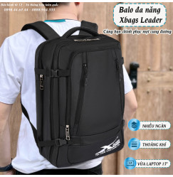 BALO LAPTOP ĐẸP BIG SIZE XBAGS LEADER - ĐẲNG CẤP, SANG TRỌNG, HOÀN HẢO TRONG TỪNG CHI TIẾT  BALO LAPTOP ĐẸP BIG SIZE XBAGS LEADER - ĐẲNG CẤP, SANG TRỌNG, HOÀN HẢO TRONG TỪNG CHI TIẾT
