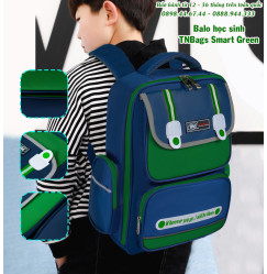 BALO HỌC SINH NAM ĐẸP TNBAGS SMART GREEN TN.B 3111 - TINH TẾ, HOÀN HẢO TRONG TỪNG CHI TIẾT BALO HỌC SINH NAM ĐẸP TNBAGS SMART GREEN TN.B 3111 - TINH TẾ, HOÀN HẢO TRONG TỪNG CHI TIẾT