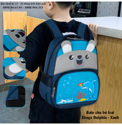 BALO HỌC SINH MẦM NON TIỂU HỌC XBAGS DOLPHIN XB 3020 - THÔNG MINH, TIỆN LỢI, THỜI TRANG BALO HỌC SINH MẦM NON TIỂU HỌC XBAGS DOLPHIN XB 3020 - THÔNG MINH, TIỆN LỢI, THỜI TRANG