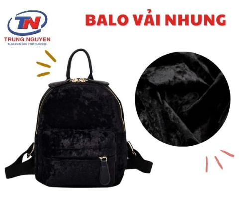 Balo vải nhung và những sản phẩm cực chất tại Xbags Balo vải nhung và những sản phẩm cực chất tại Xbags
