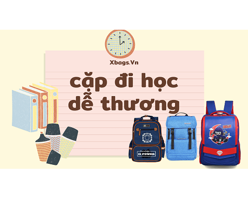 Cặp đi học dễ thương sale sốc mùa nhập học Cặp đi học dễ thương sale sốc mùa nhập học