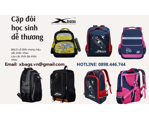Quà tặng cặp đôi học sinh dễ thương Xbags Quà tặng cặp đôi học sinh dễ thương Xbags