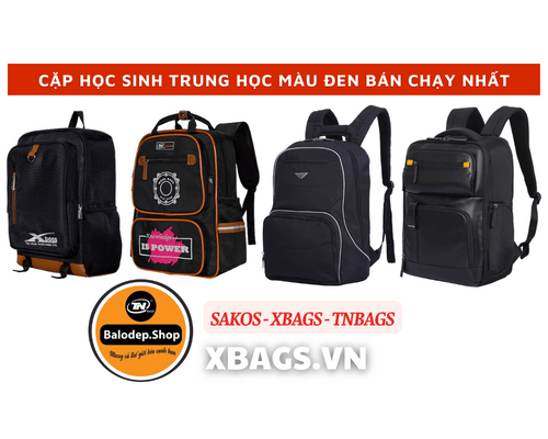 Top 5 cặp học sinh trung học màu đen bán chạy nhất Top 5 cặp học sinh trung học màu đen bán chạy nhất