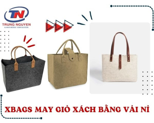 Xbags - may giỏ xách bằng vải nỉ độc đáo và khác biệt cho riêng bạn Xbags - may giỏ xách bằng vải nỉ độc đáo và khác biệt cho riêng bạn
